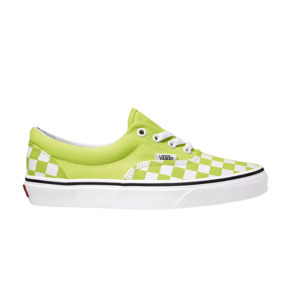 Vans Era Checkerboard - Sharp Green