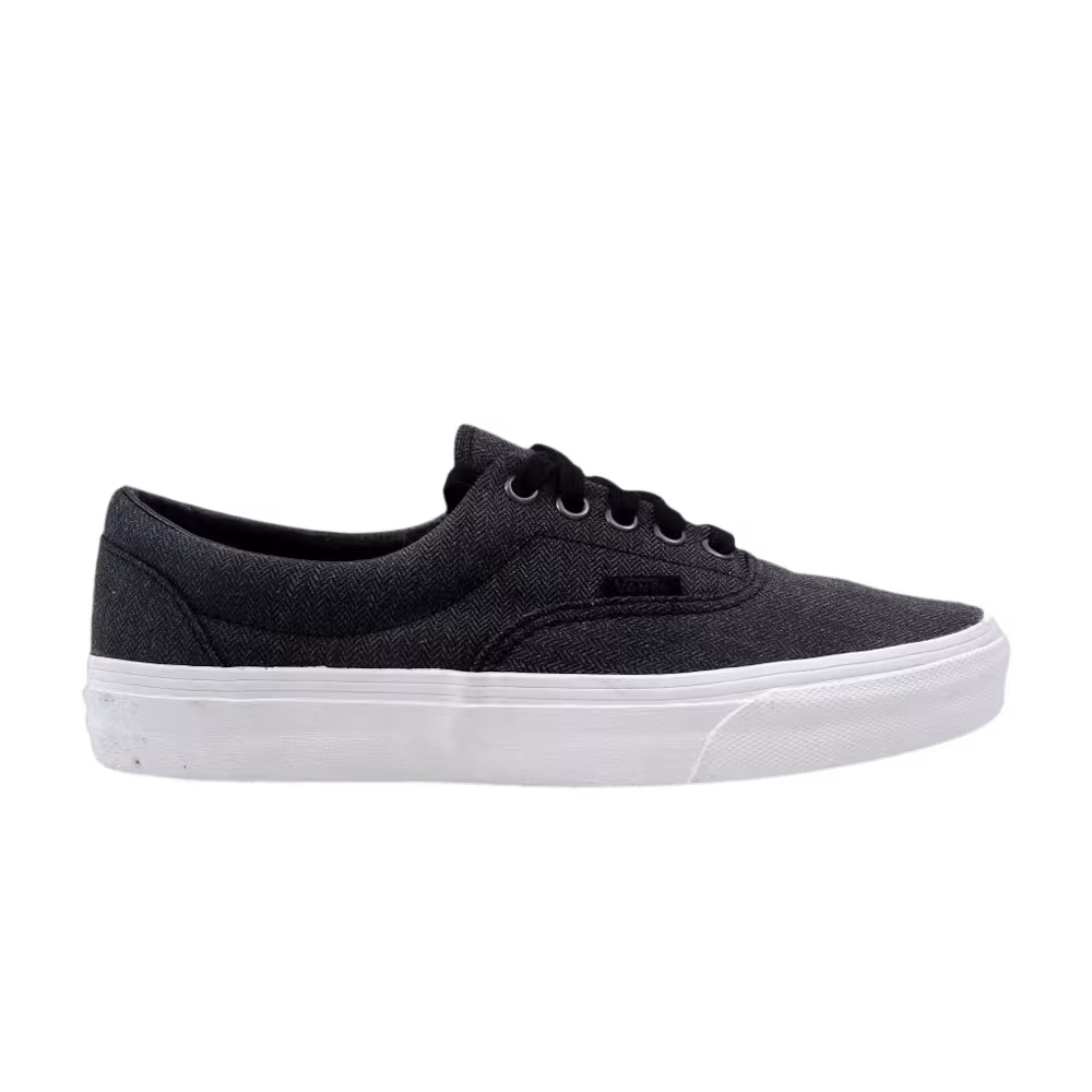 Vans Era Herringbone Black White