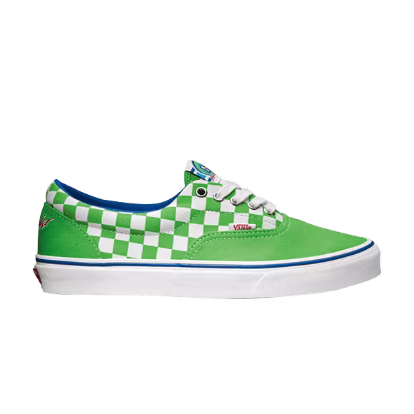 Vans Era (Haro) Checkerboard Green/ True White