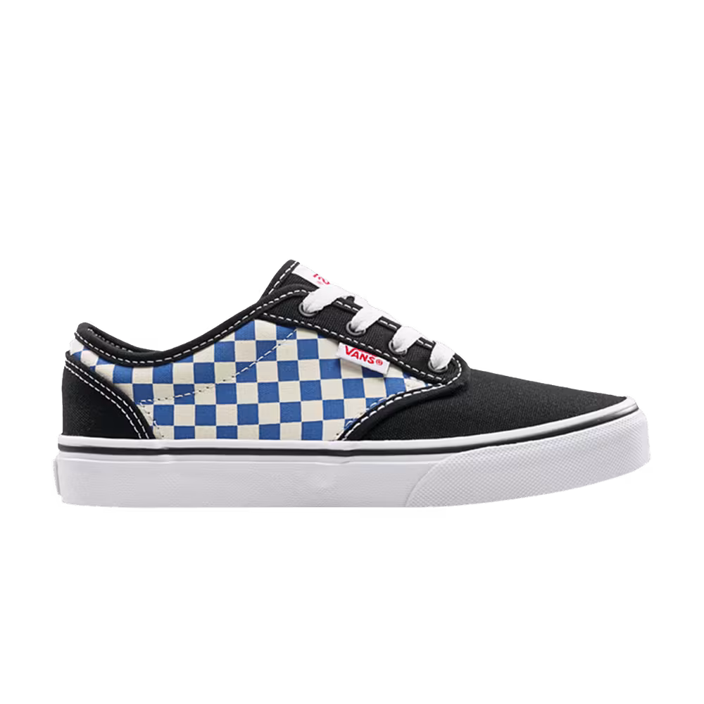 Vans Atwood Kids Checkerboard - Black Blue