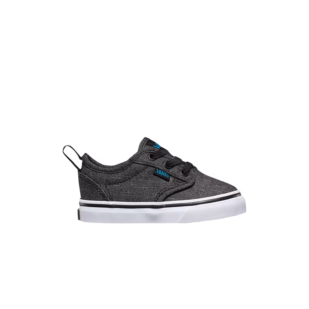 Vans Atwood Slip-On Toddler Black Hawaiian Ocean