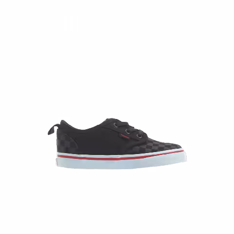 Vans Atwood Slip-On Toddler 'Checkerboard Black Red'