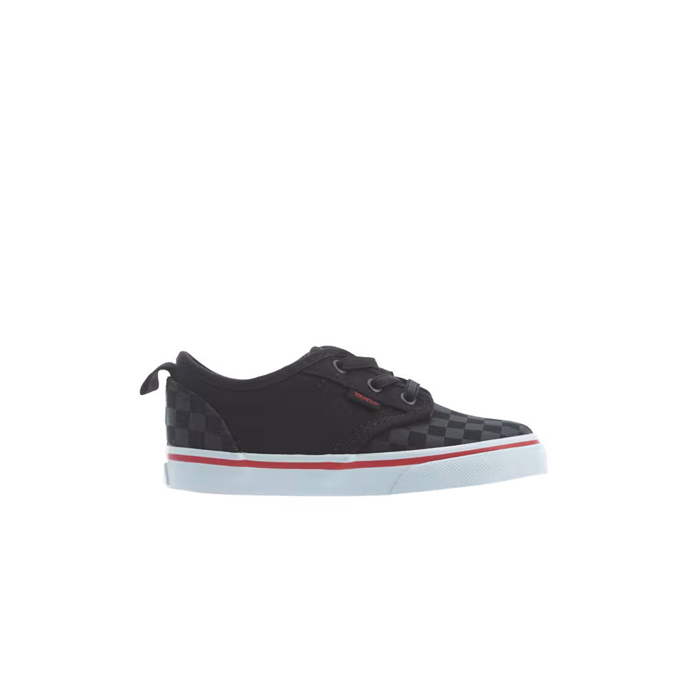 Vans Atwood Slip-On Toddler Checkerboard Black Red