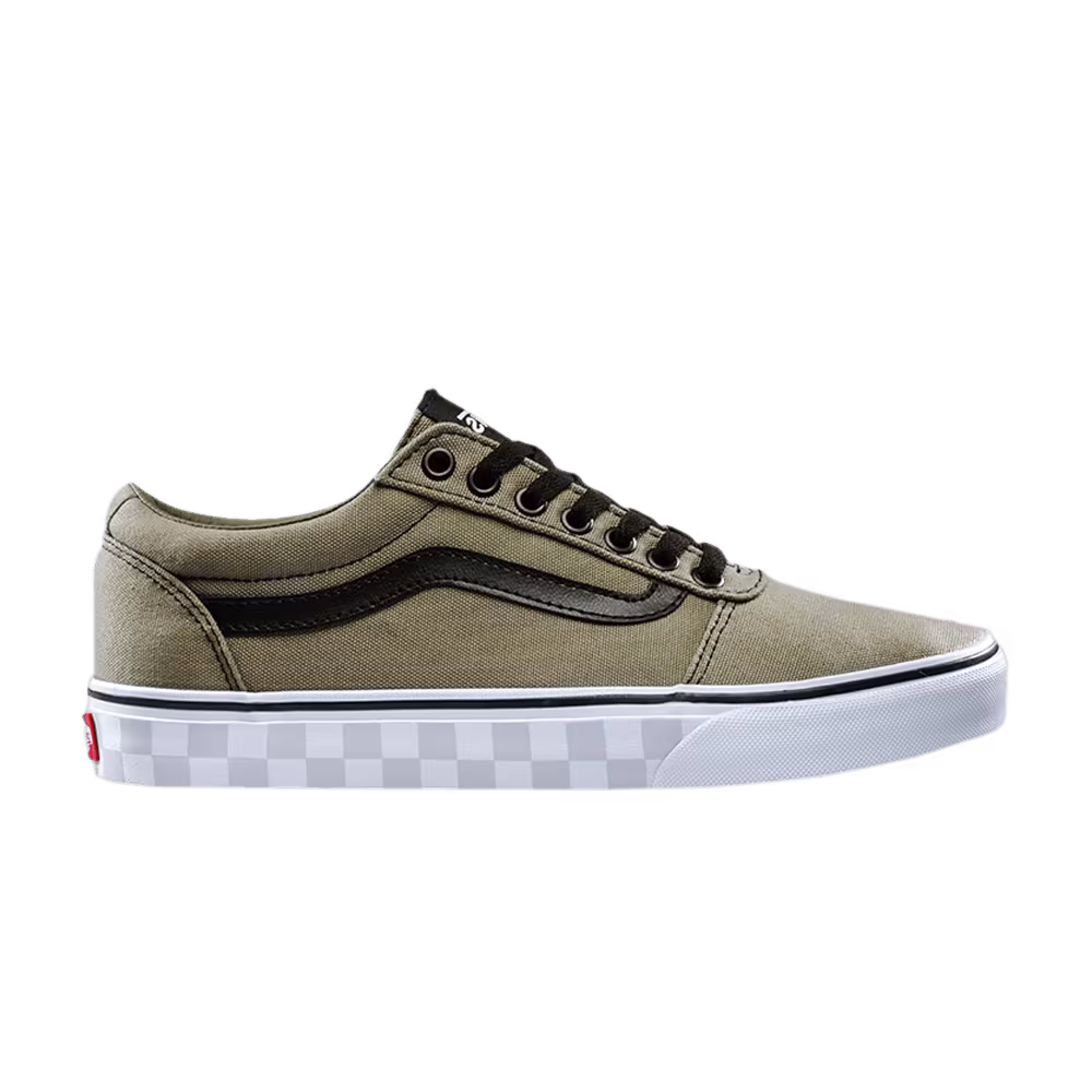 Vans Ward Check Foxing - Dusky Green