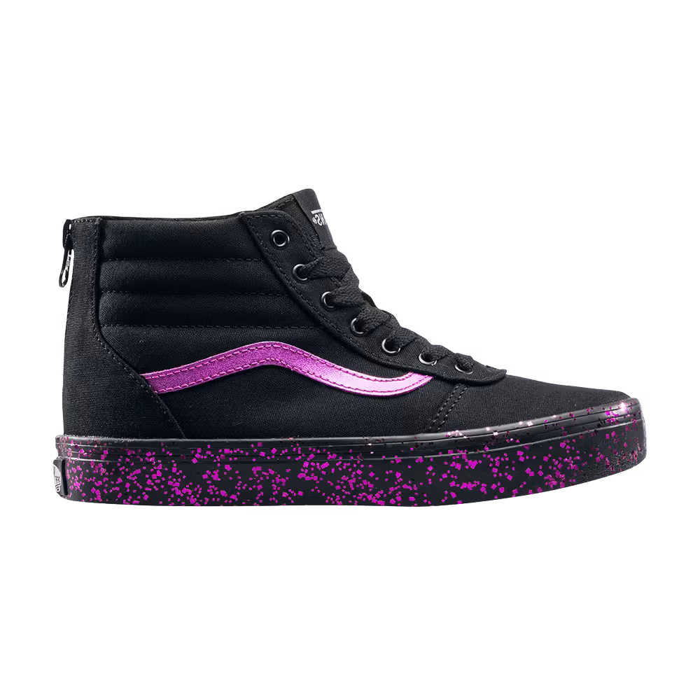 Vans Ward Hi Zip Pink Confetti