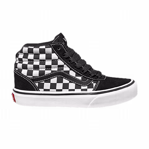 Vans Ward High Kids 'Checkered - Black White'