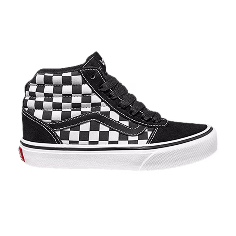 Vans Ward High Kids Checkered - Black White