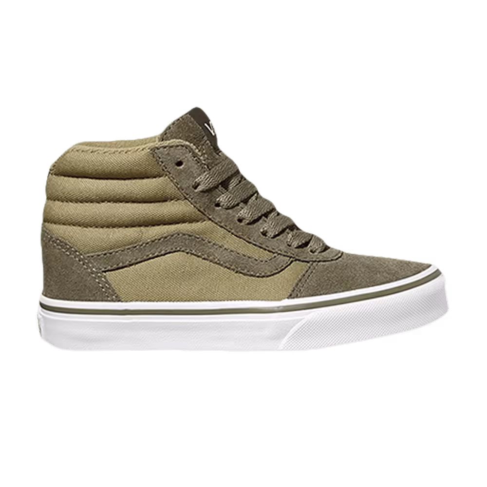 Vans Ward High Kids 2 Tone - Dusky Green Boa