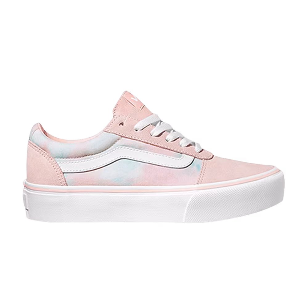 Vans Women's Ward Platform Multi Cloudwash