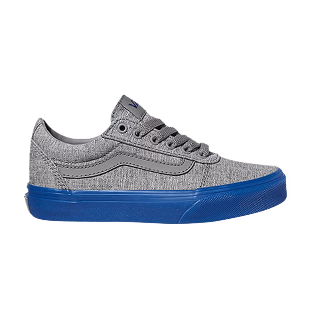 Vans Ward Kids Popped Outsole - Grey Blue