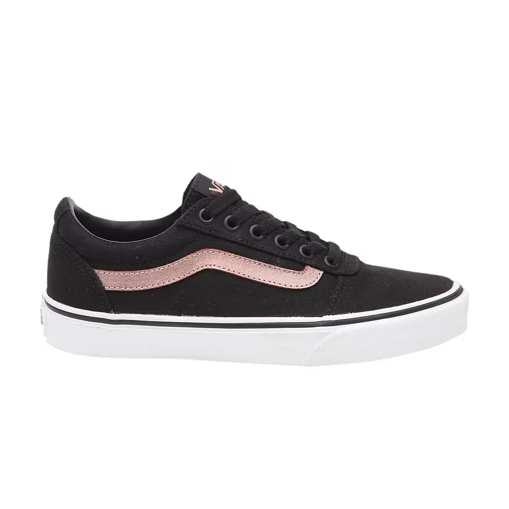Vans Women's Ward Black Rose Gold