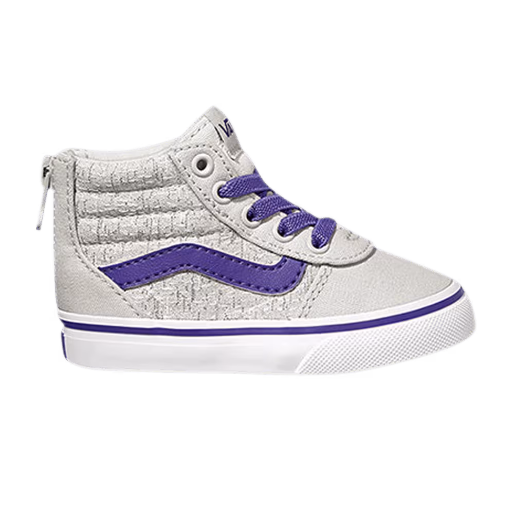 Vans Ward High Zip Z Toddler Menswear - Antartica Heliotrope
