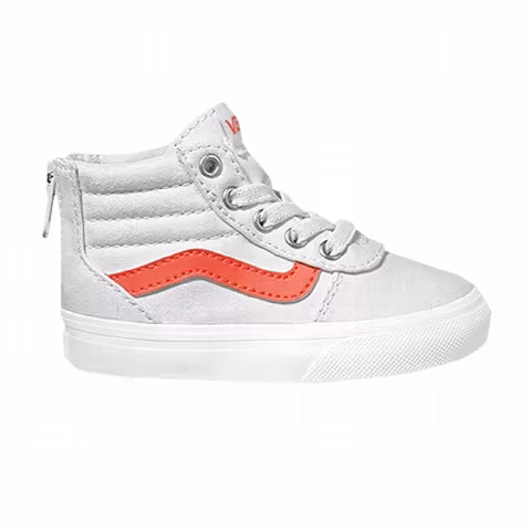 Vans Ward High Zip Z Toddler 'White Coral'