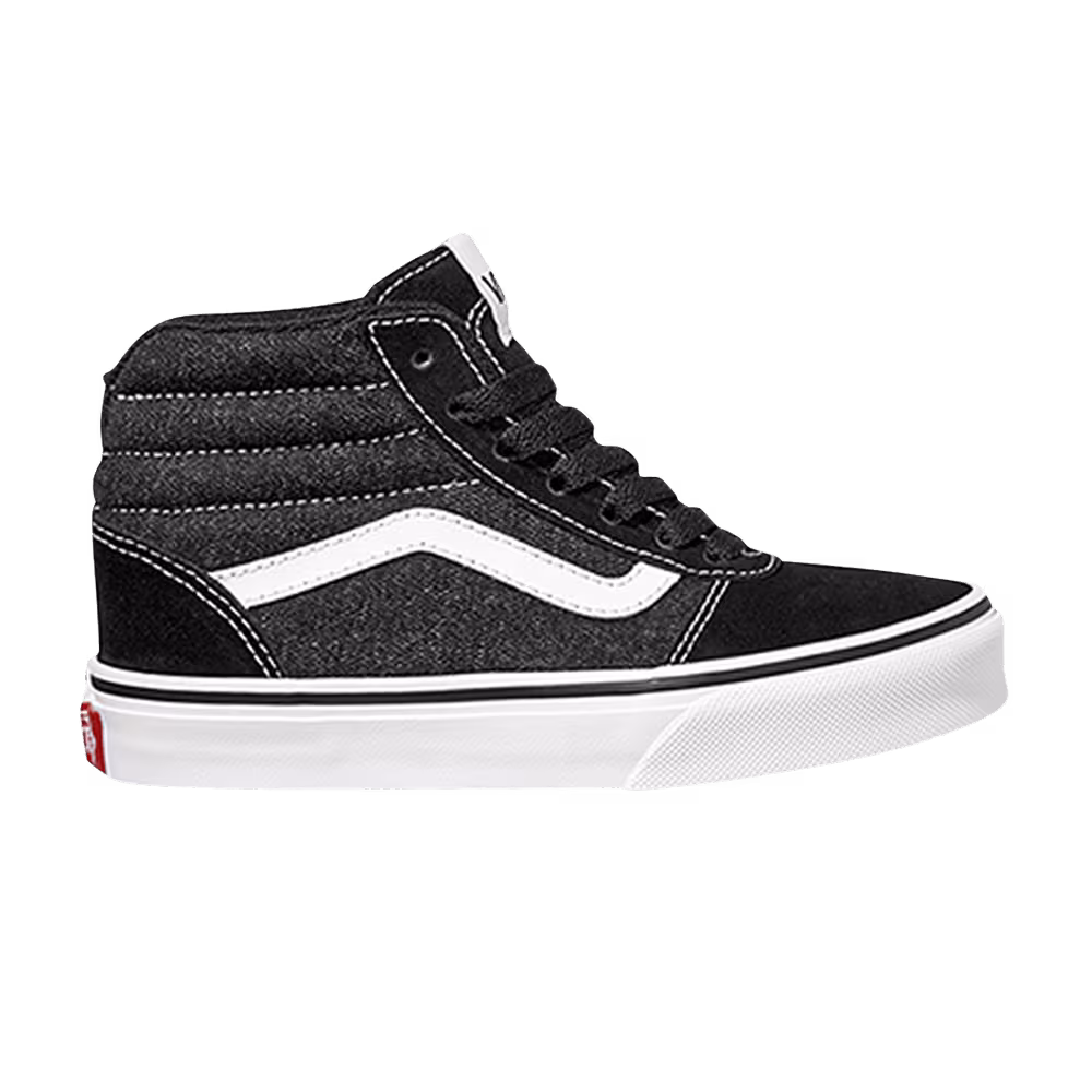 Vans Ward High Kids Chambray - Black White