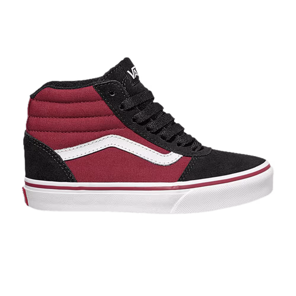 Vans Ward High Kids 2 Tone - Black Tibetan Red
