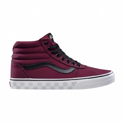 Vans Ward High 'Check Foxing - Cabernet'