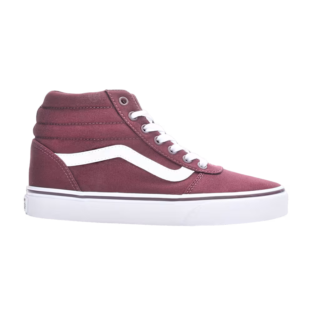 Vans Ward Hi Canvas Burgundy
