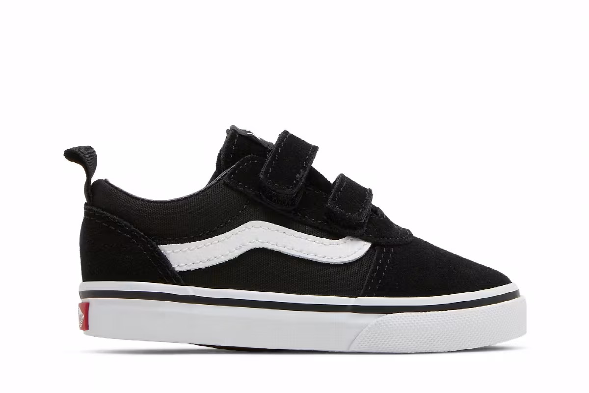Vans Ward V Toddler Black White, view 2