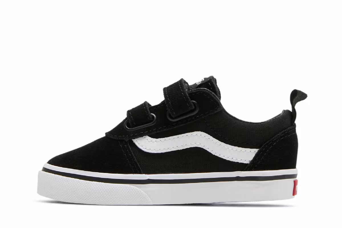 Vans Ward V Toddler Black White, view 4