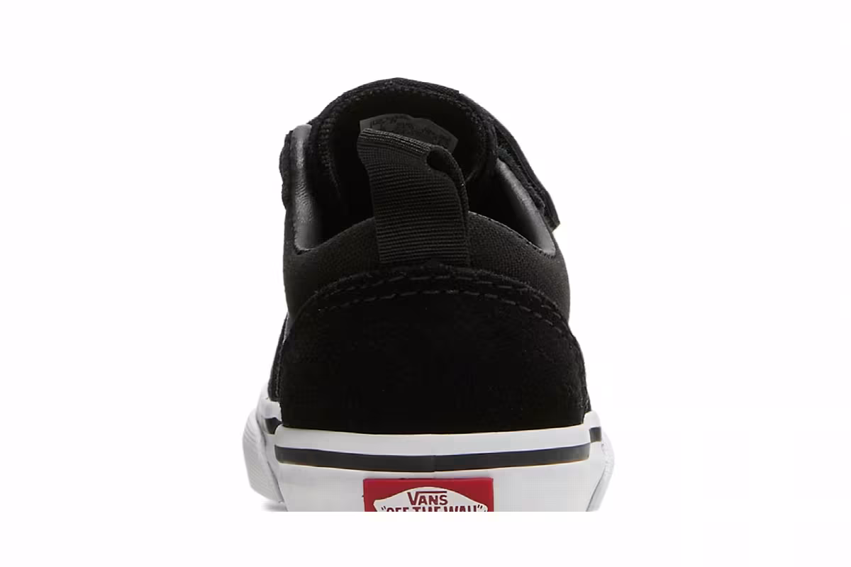 Vans Ward V Toddler Black White, view 8