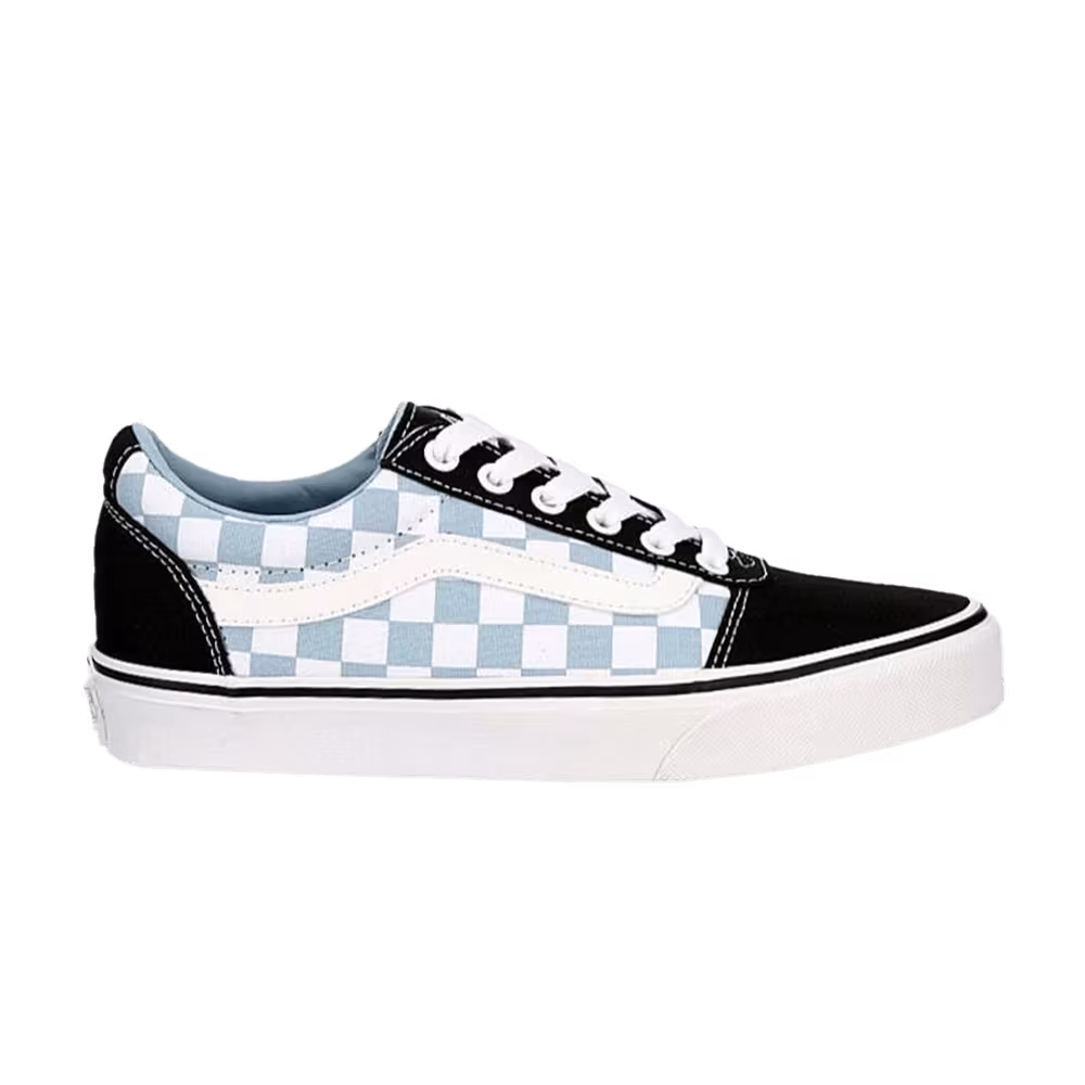 Vans Women's Ward Checkerboard - Blue Fog
