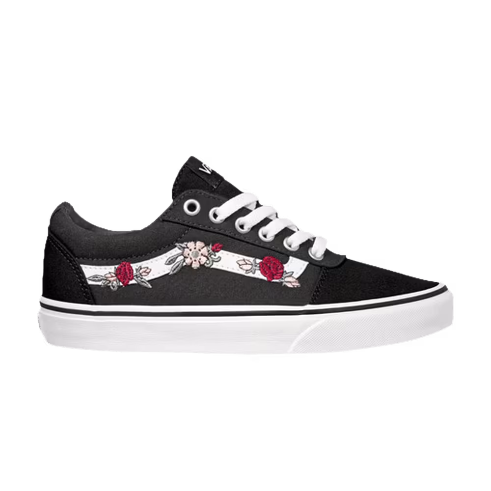 Vans Women's Ward Floral Embroidery - Black