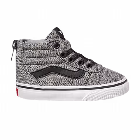 Vans Ward High Zip Toddler 'Static Heather - Grey'