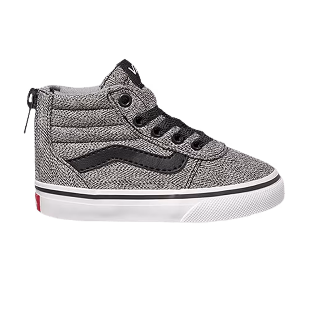 Vans Ward High Zip Toddler Static Heather - Grey