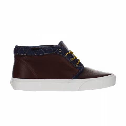 Vans Chukka Boot Leather/ Denim Brown