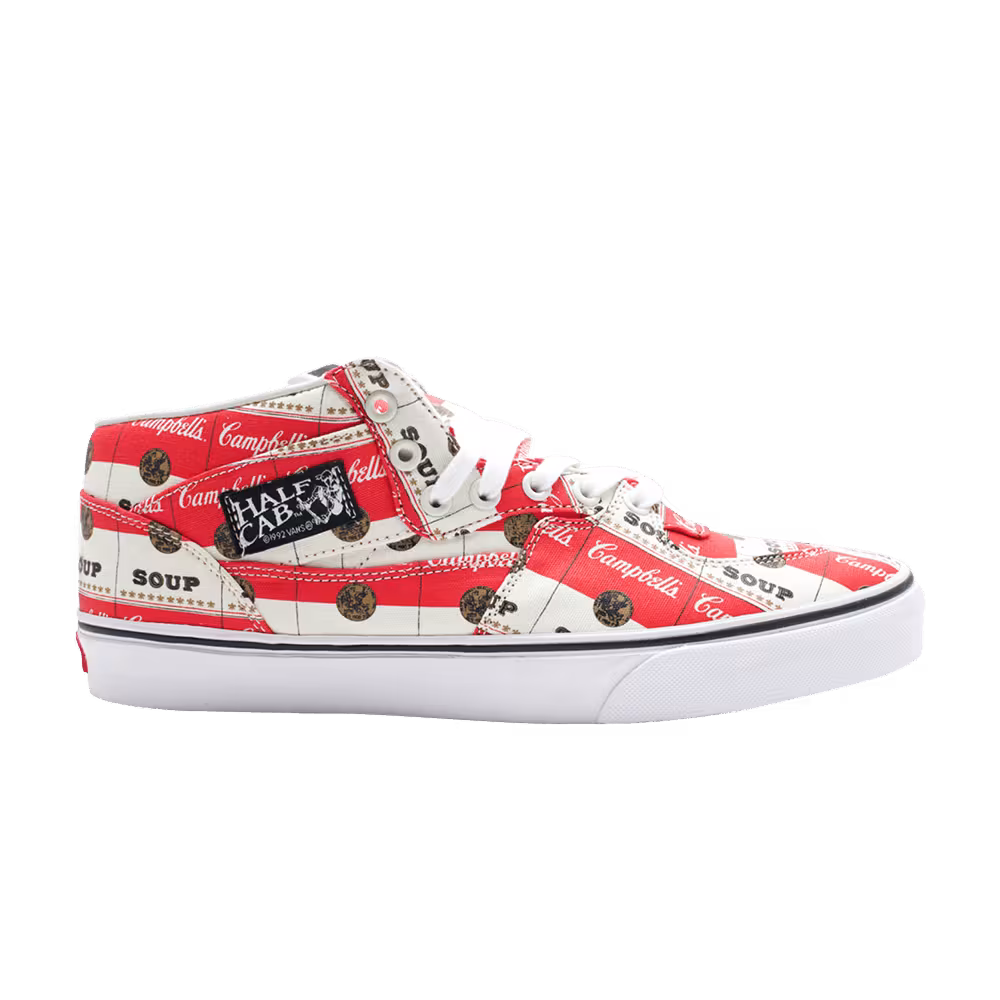 Supreme x Campbells Soup x Vans Half Cab Pro campbell soup
