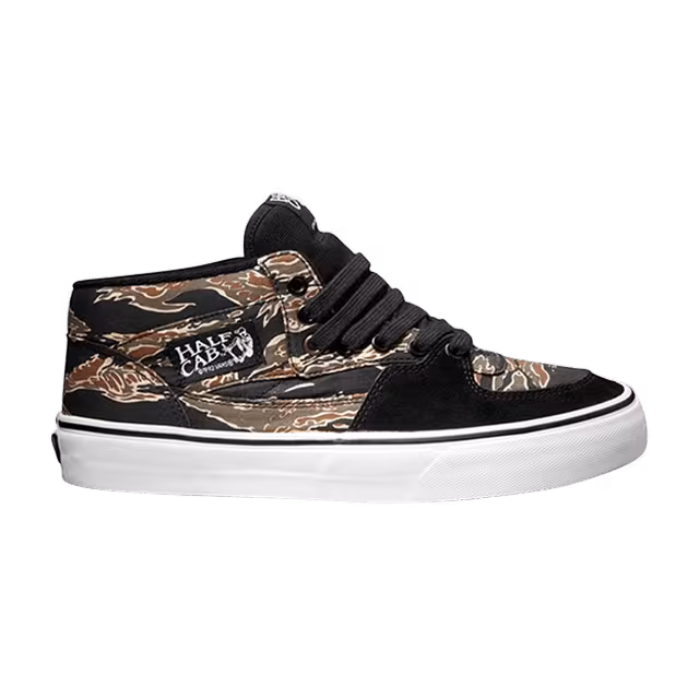Vans Half Cab Tiger Camo Black