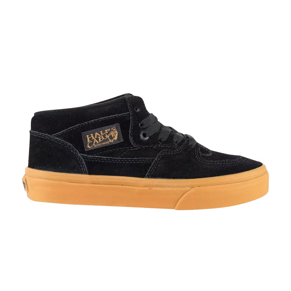 Vans Half Cab Kids Black Gum