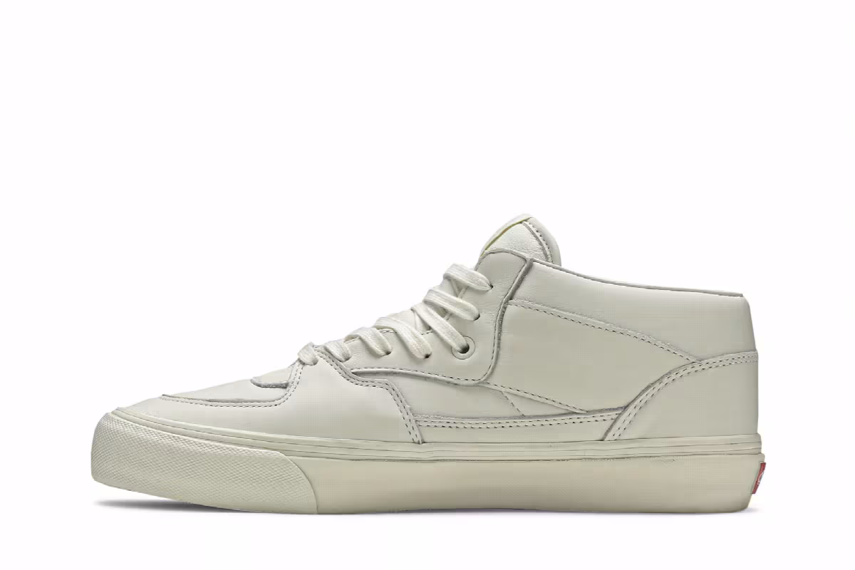 Vans Half Cab LX Leather Marshmallow, view 4
