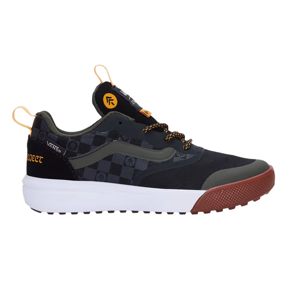 Parks Project x Vans UltraRange Rapidweld Kids Black Checkerboard