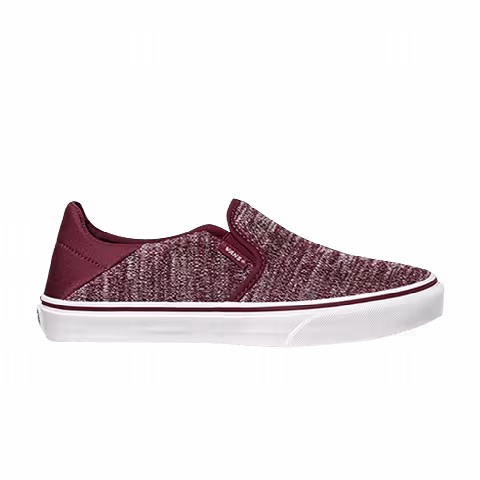 Vans Wmns Asher Flex 'Knit Burgundy'