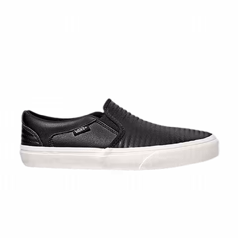 Vans Wmns Asher Deluxe 'Quilted - Black'