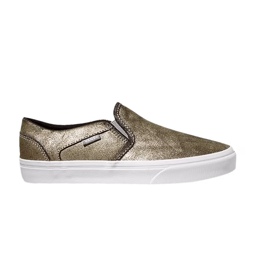 Vans Women's Asher Metallic Gold