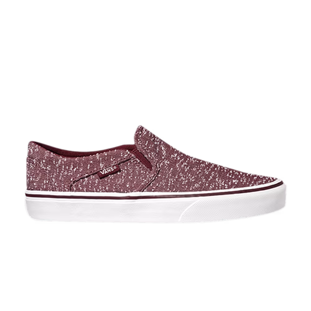 Vans Women's Asher Marled Canvas - Port Royale