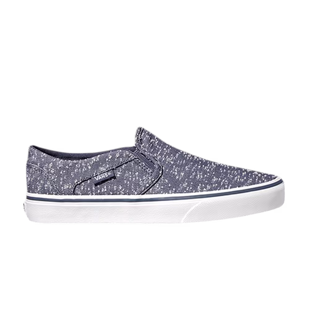 Vans Women's Asher Marled Canvas - Grisalle