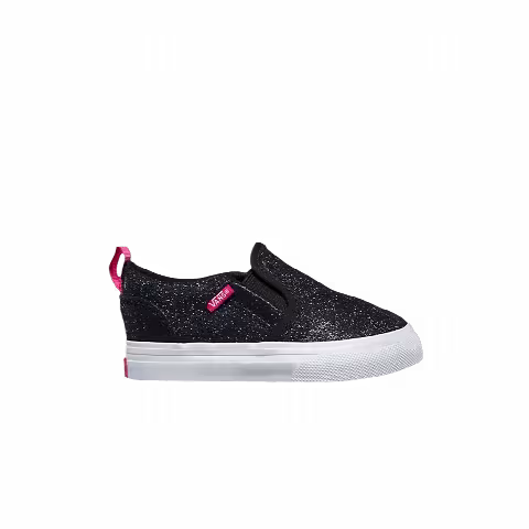 Vans Asher V Toddler 'Glitter Black'