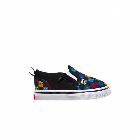 Vans Asher V Toddler 'Monster Checkerboard'