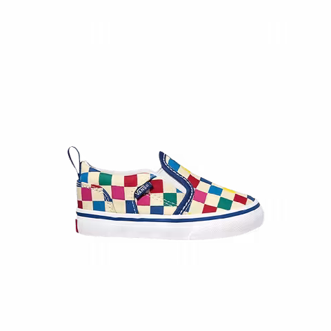 Vans Asher V Toddler 'Checkerboard - Multi'
