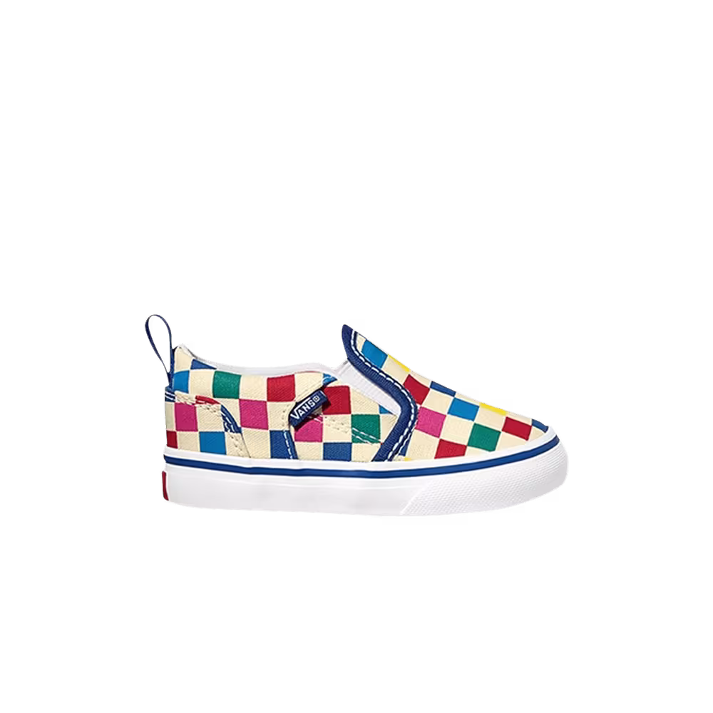 Vans Asher V Toddler Checkerboard - Multi