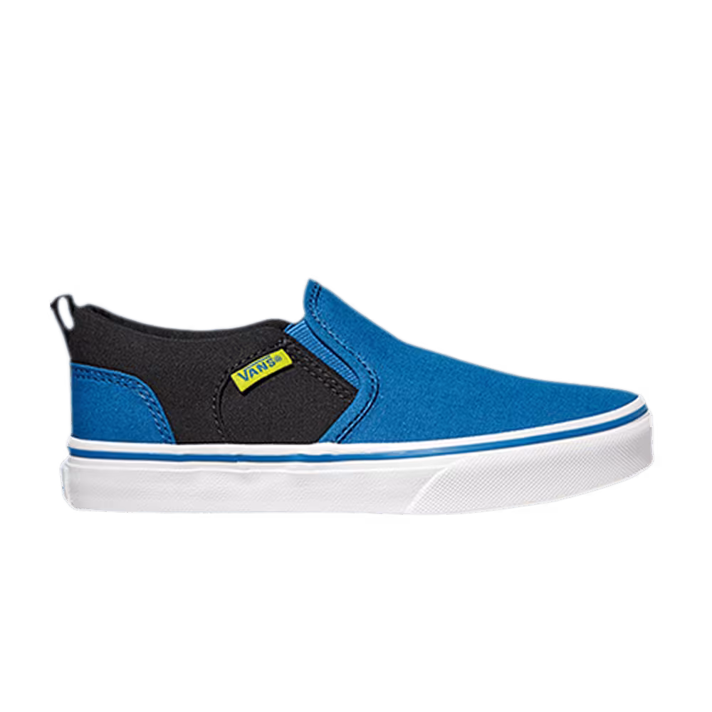 Vans Asher Kids 2 Tone - Blue Black
