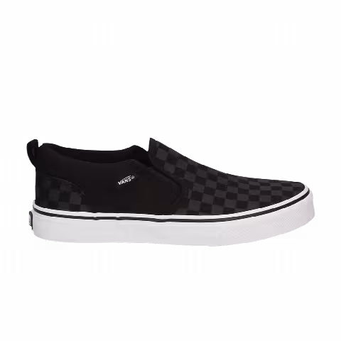 Vans Asher Kids 'Checker Black'