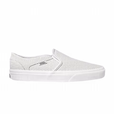 Vans Wmns Asher 'Perf Leather - White'