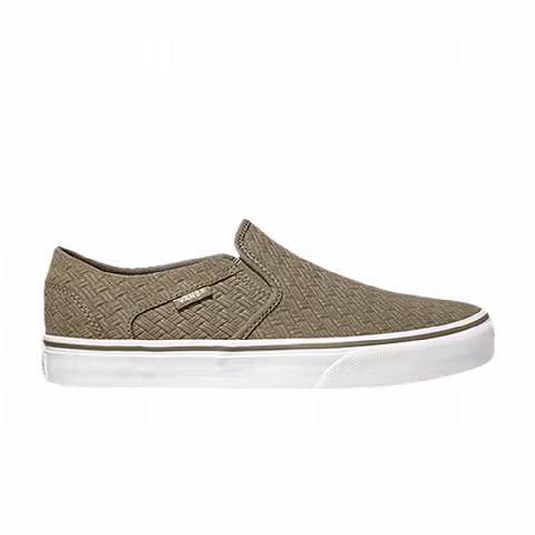 Vans Wmns Asher 'Suede Weave - Dusky Green'
