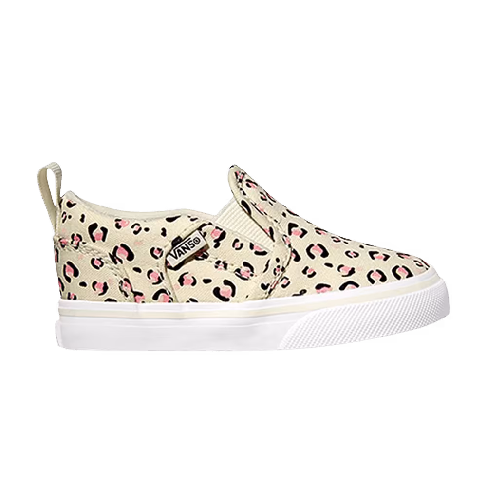 Vans Asher V Toddler Sweet Cheetah