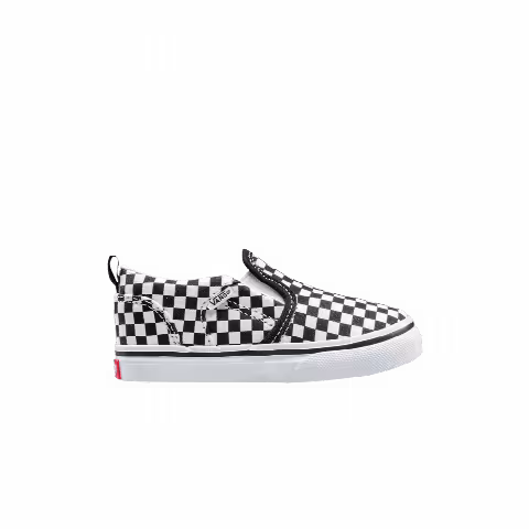 Vans Asher V Toddler 'Checkers - Black White'