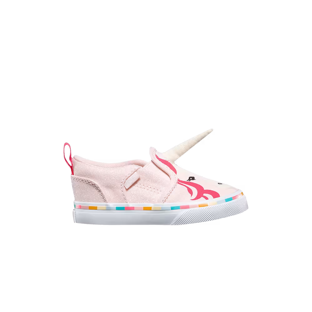 Vans Asher V Toddler Pink Unicorn